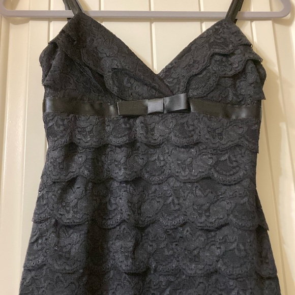 B. Darlin Little Black Lace Dress - Picture 4 of 10